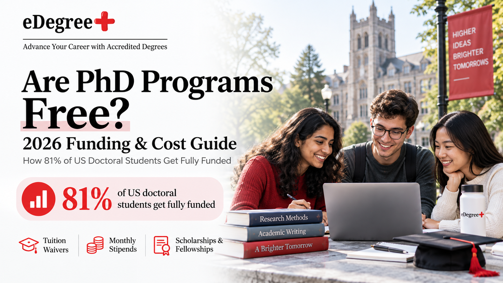 Are PhD Programs Free? How 81% of US Doctoral Students Get Fully Funded in 2026